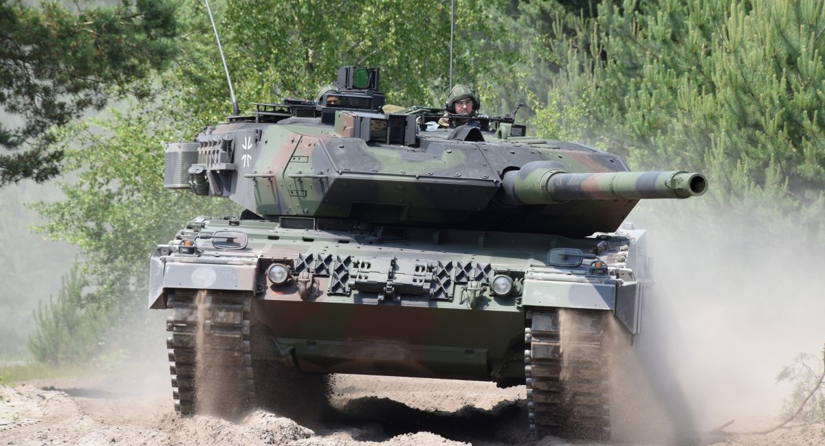 Вага Leopard 2А7 - 64 тонни 