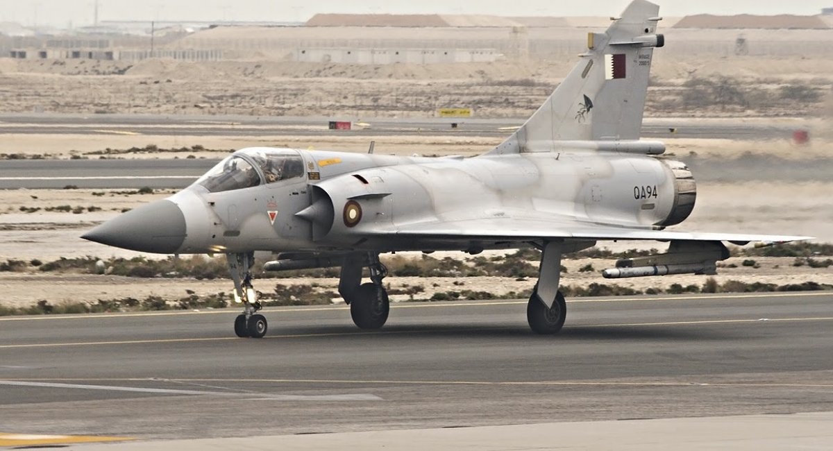 Винищувач Mirage-2000-5EDA/DDA ВПС Катару, ілюстративне фото з відкритих джерел