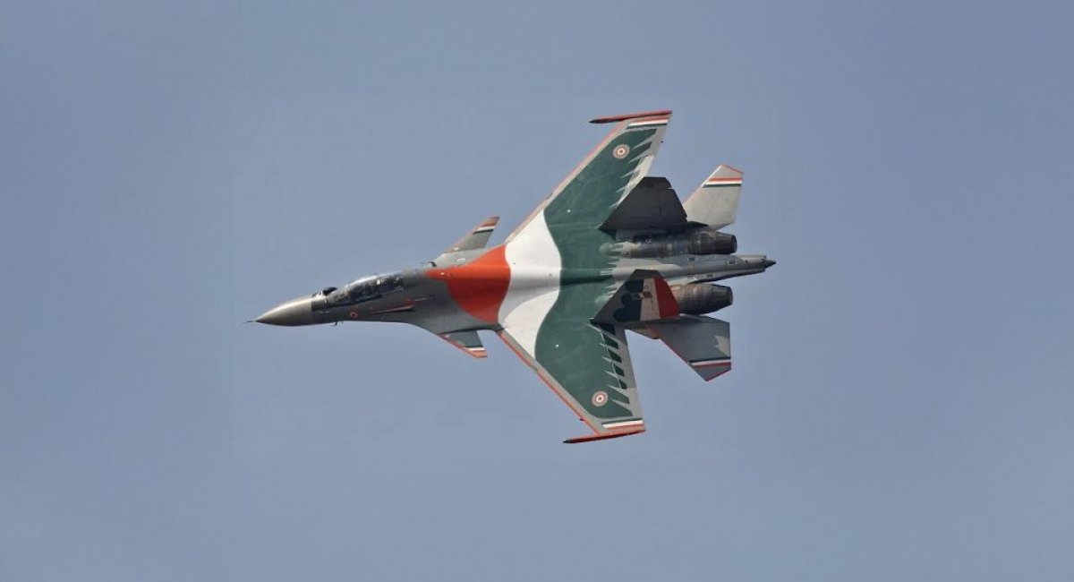 Винищувач Cу-30МКИ ПС Індії. Ілюстративне фото з відкритих джерел