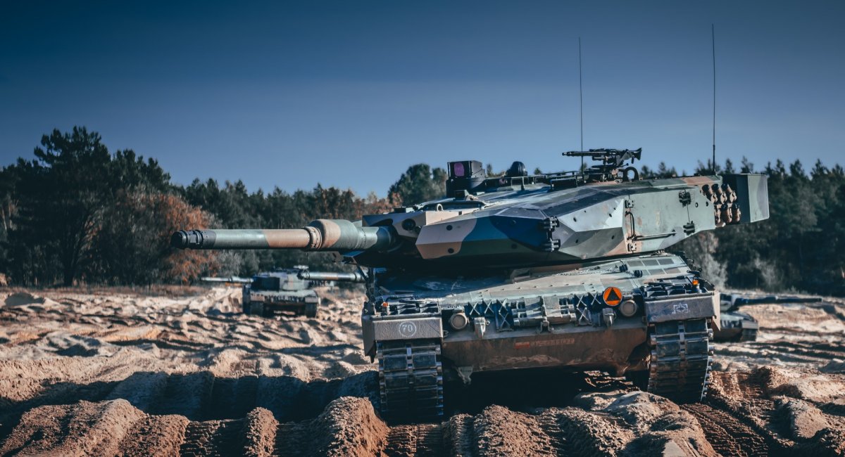  Польські Leopard 2 на маневрах, фото – прес-служба 18-ої механізованої дивізії армії Польщі