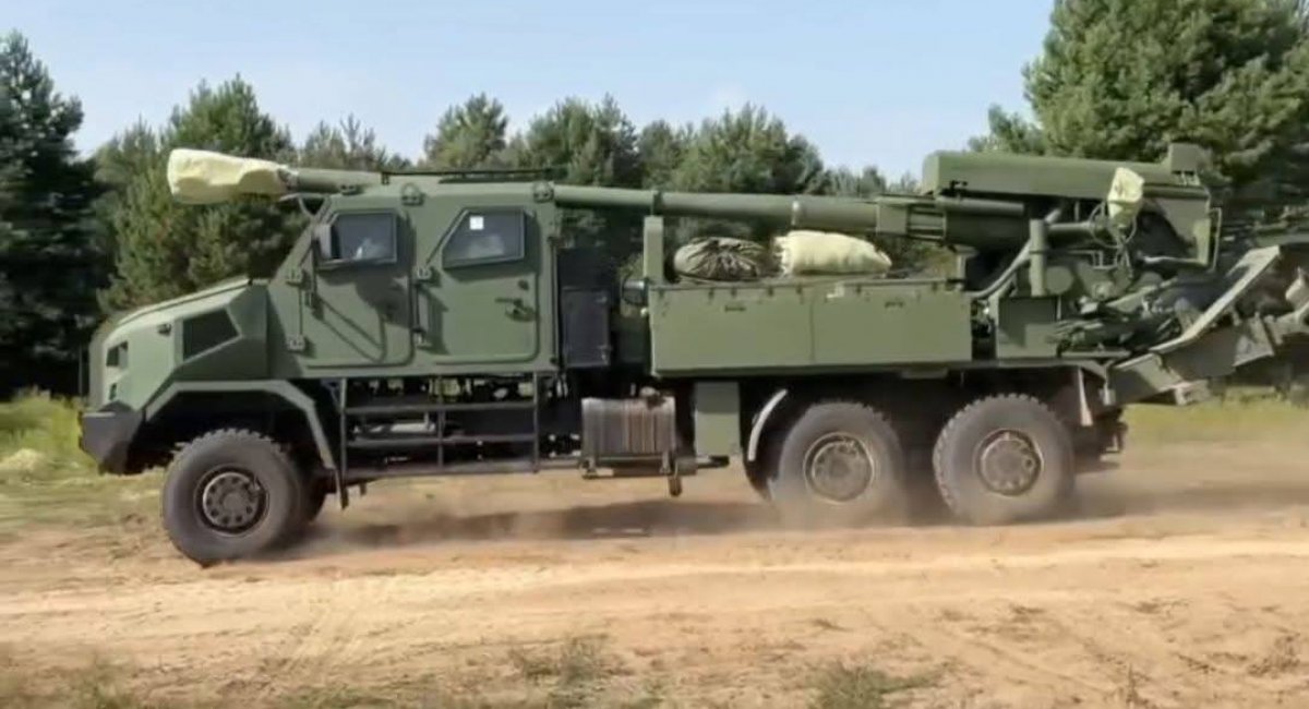 Оновлена САУ 2С22 "Богдана" на озброєніі 60-ї ОАБр
