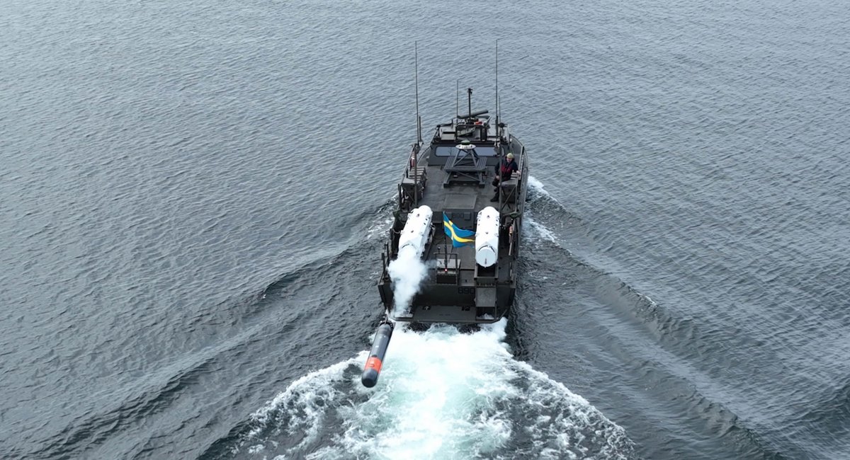 Випробування легкої торпеди Tp 47 SLWT, носієм виступає CB90, весна 2025 року, фото - FMV