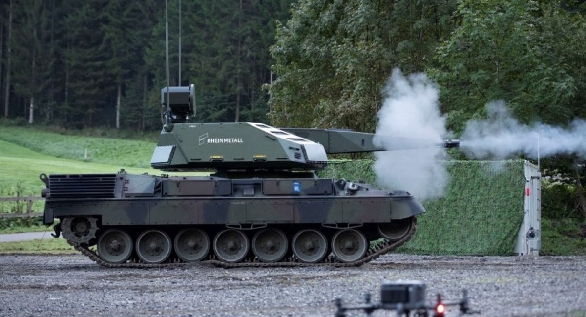 Зенітка Skyranger 35 на шасі Leopard 1. Фото: Rheinmetall