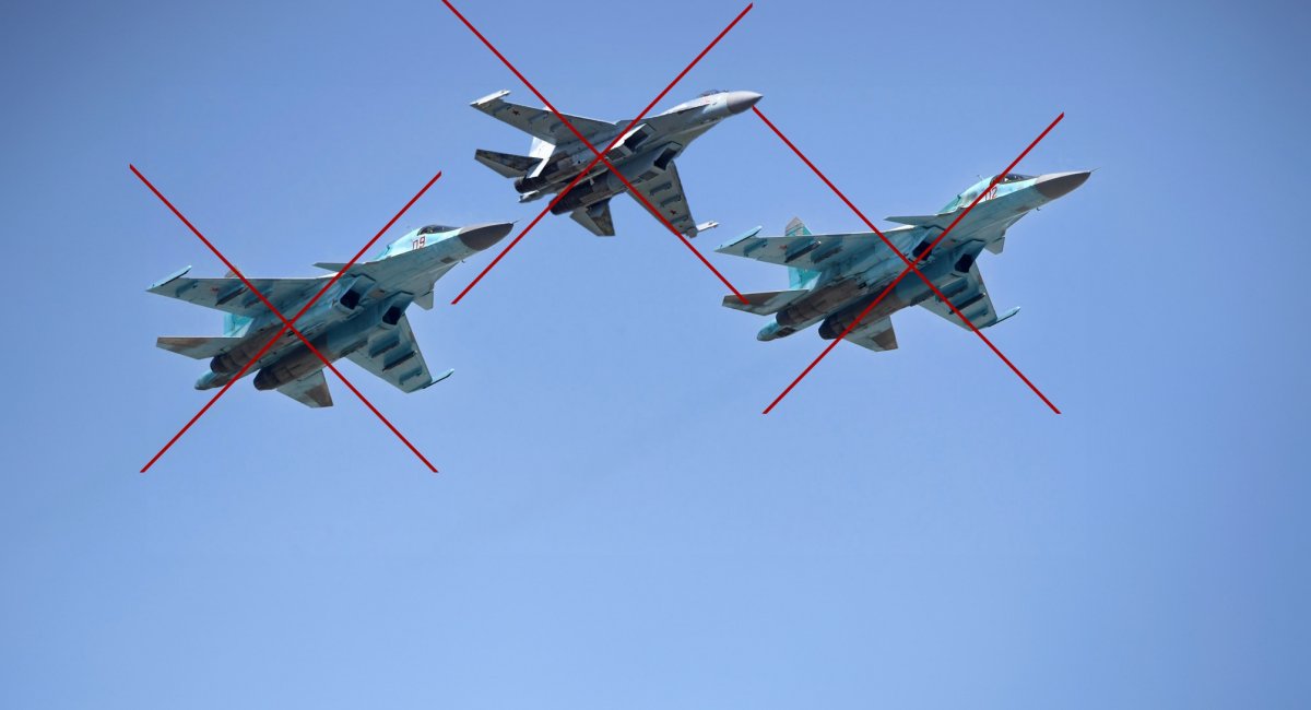 Повітряні сили "відмінусували" за раз одразу два Су-34 та один Су-35