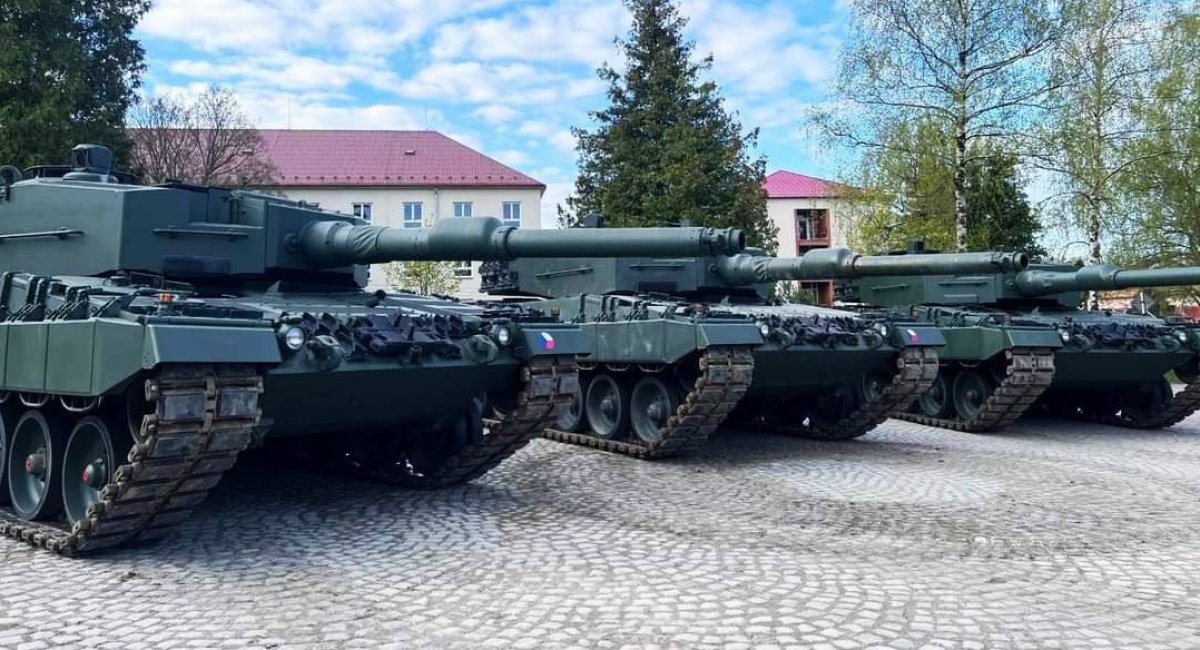 Передача Leopard 2A4 від Німеччини для Чехії, квітень 2023 року, фото - Armáda České republiky