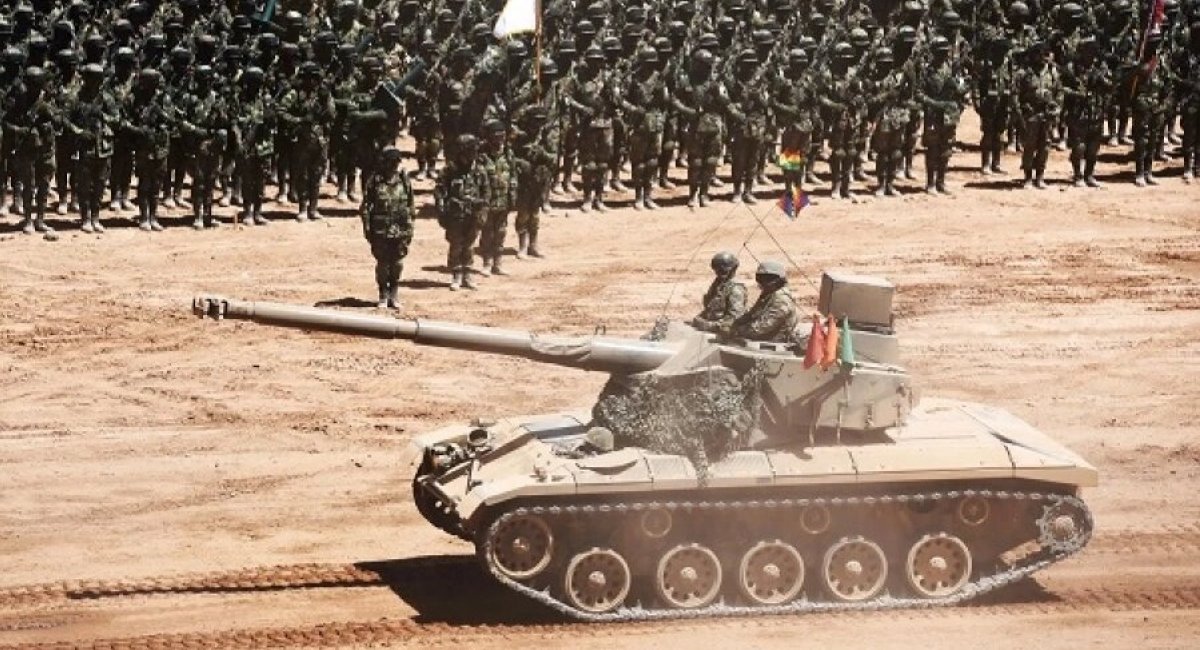 Легкий танк SK-105 болівійської армії, ілюстративне фото з відкритих джерел