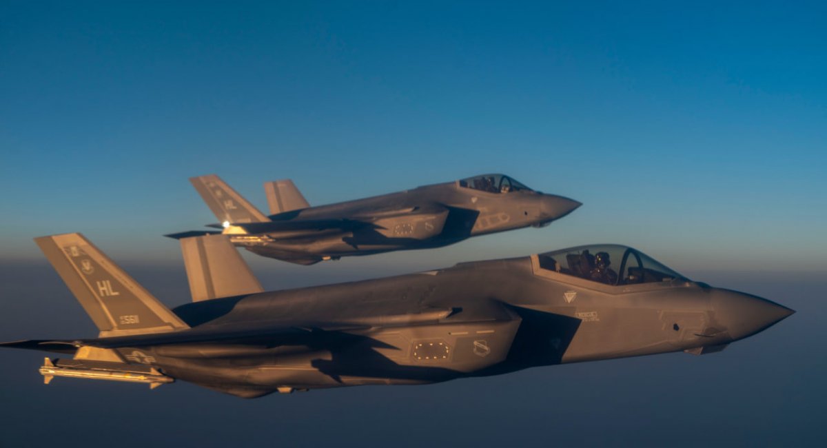 Винищувачі 5-го покоління F-35A. Фото: US DoW