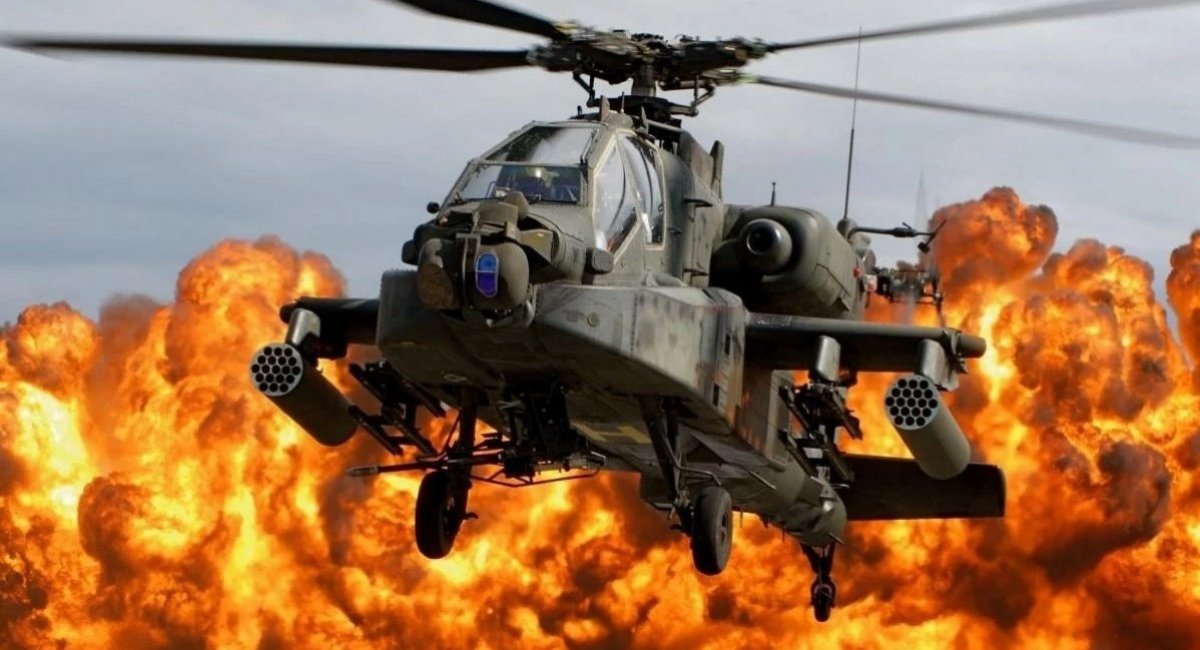 Гелікоптер AH-64 Apache. Фото ілюстративне, джерело: U.S. Army