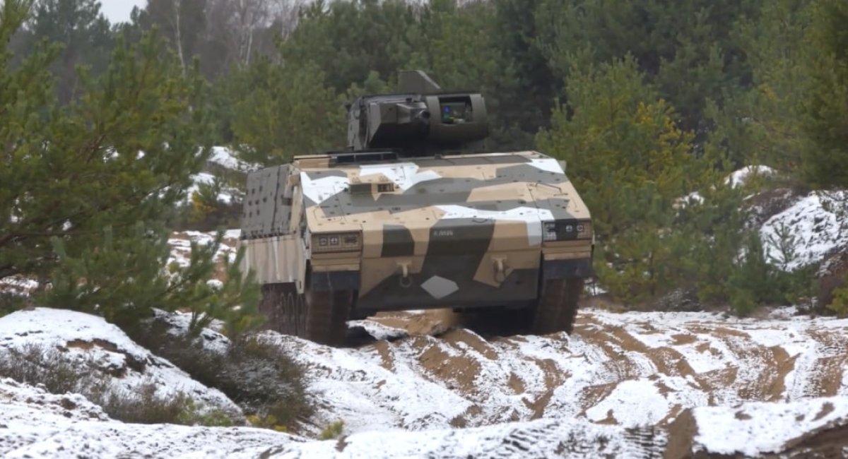 БМП Boxer Tracked. Кадр з відео KNDS