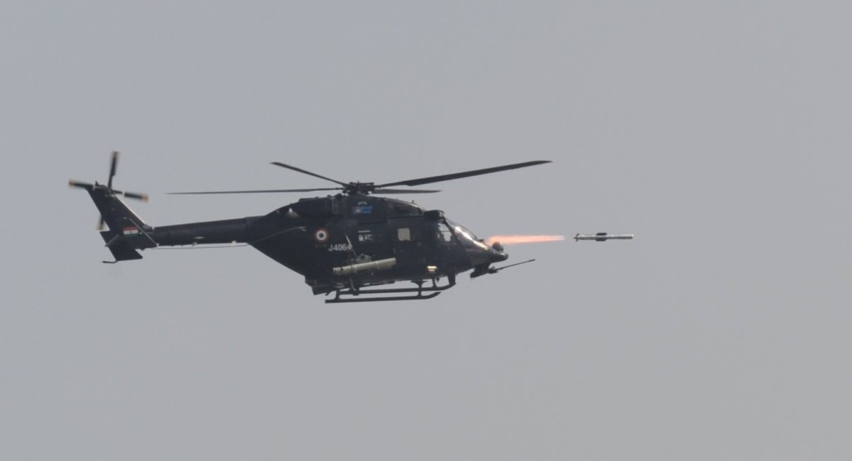 Dhruvastra призначення для озброєння ударних вертольотів