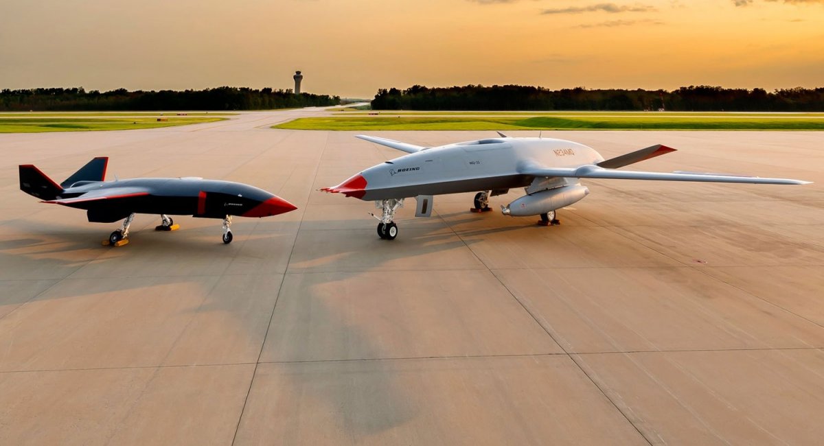 MQ-28 та MQ-25 (фото:Boeing)
