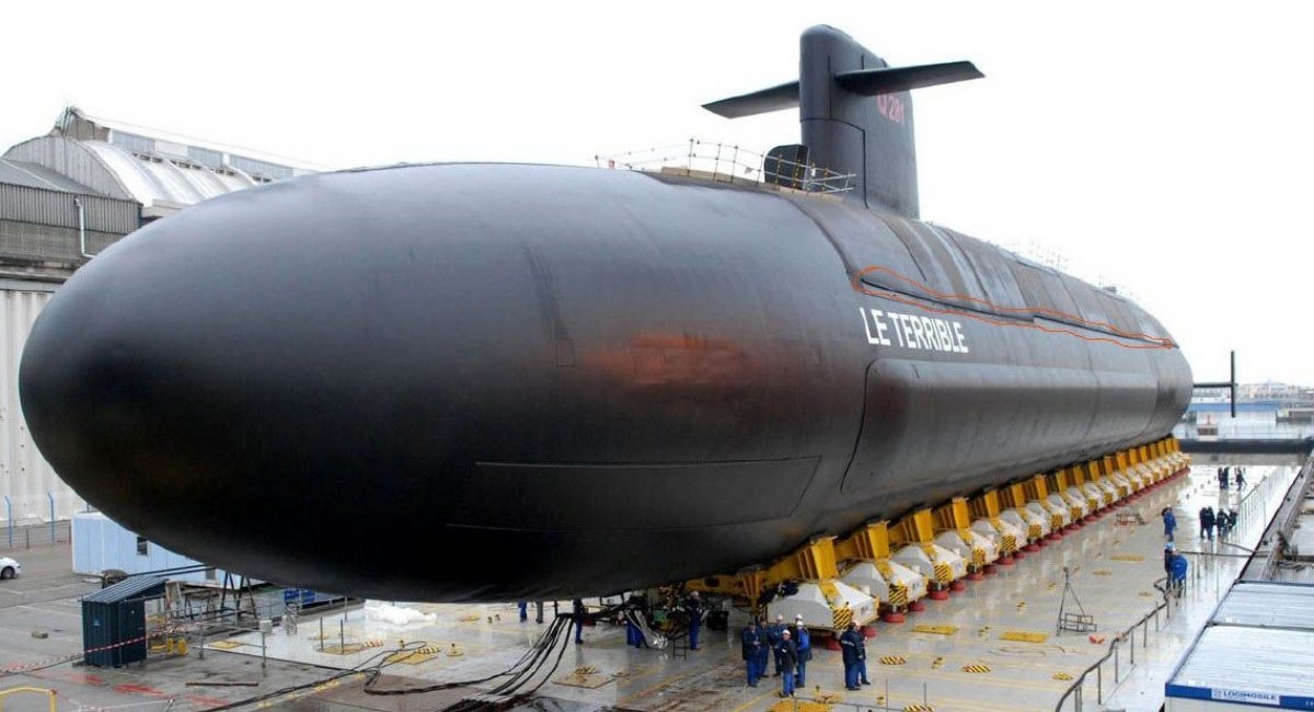 Підводний крейсер Le Terrible є найновітнішим французьким підводним човном – носієм міжконтинентальних балістичних ракет