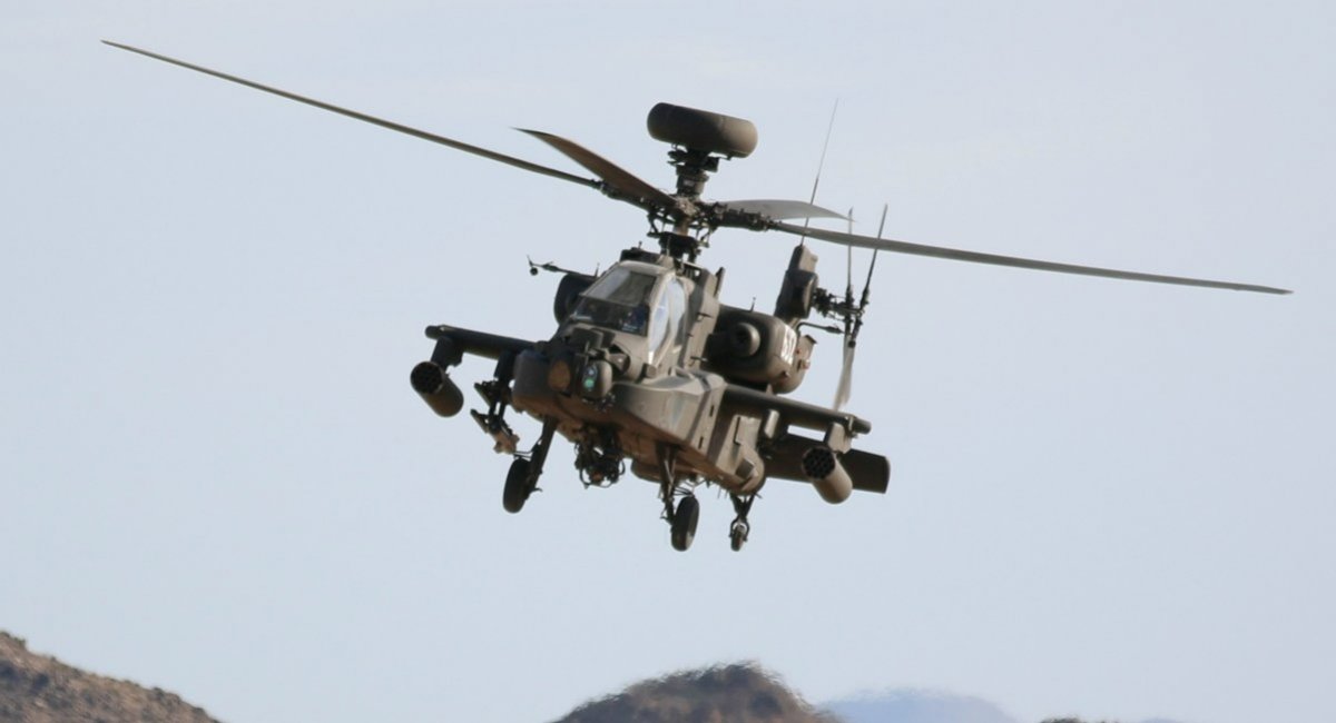 Ілюстративне фото ударного гелікоптера AH-64 Apache. Фото - DoW