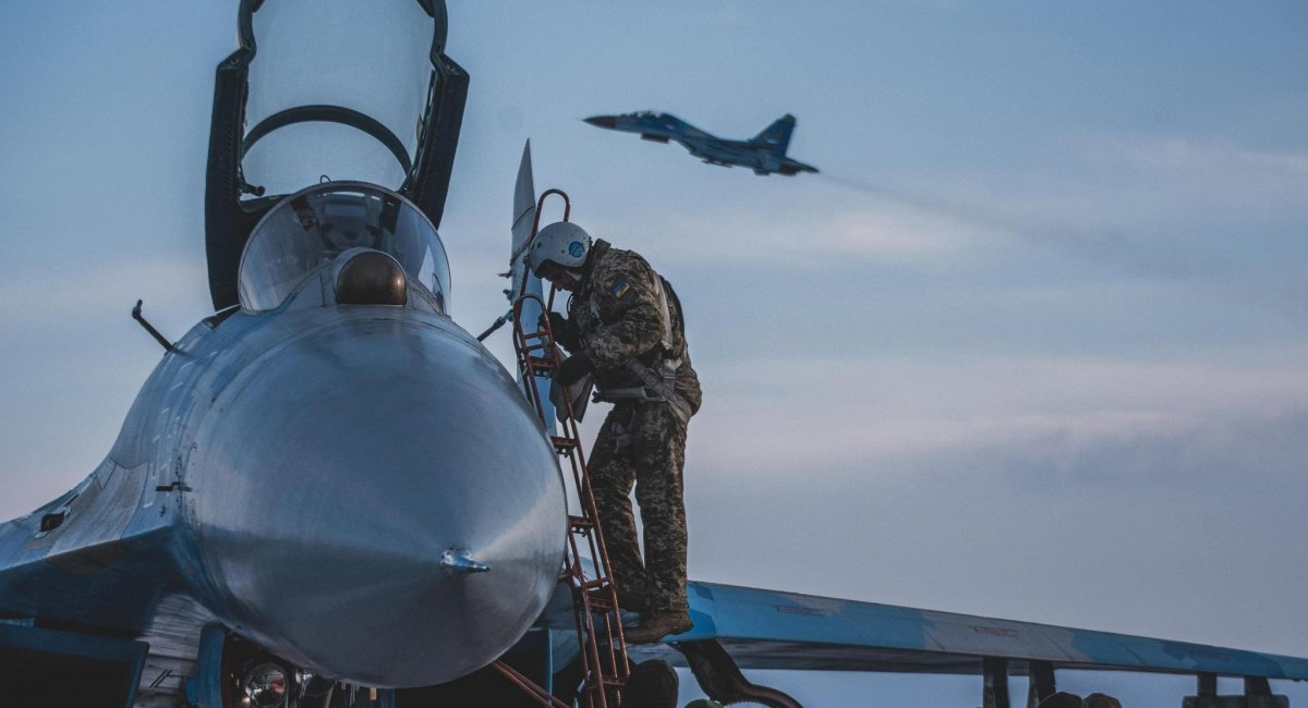 Льотчики Повітряних Сил продовжують вправно працювати у небі України