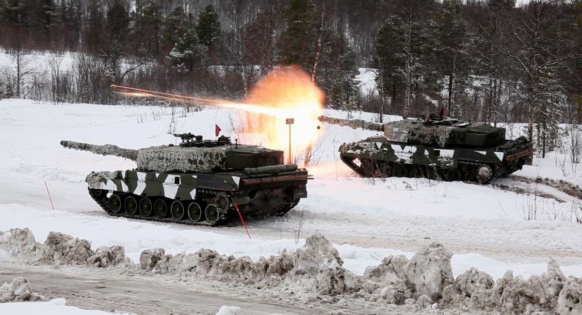 Танки Leopard 2 армії Норвегії, фото ілюстративне