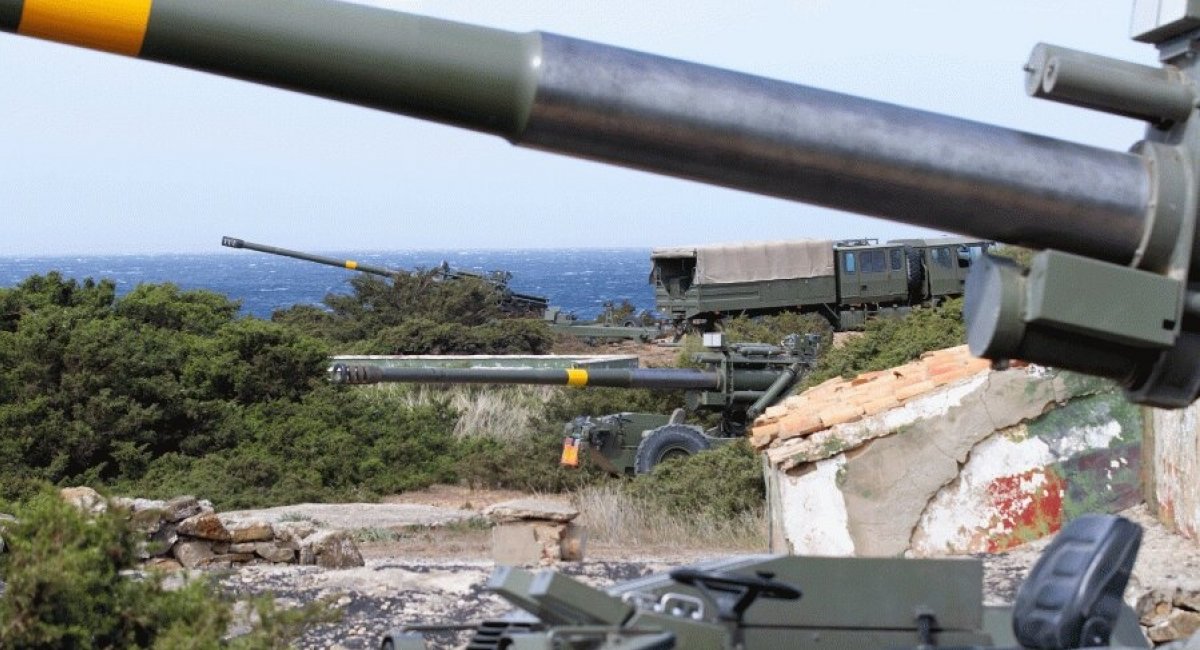 Позиція берегової артилерії Іспанії, фото ілюстративне, джерело - Ejército de Tierra