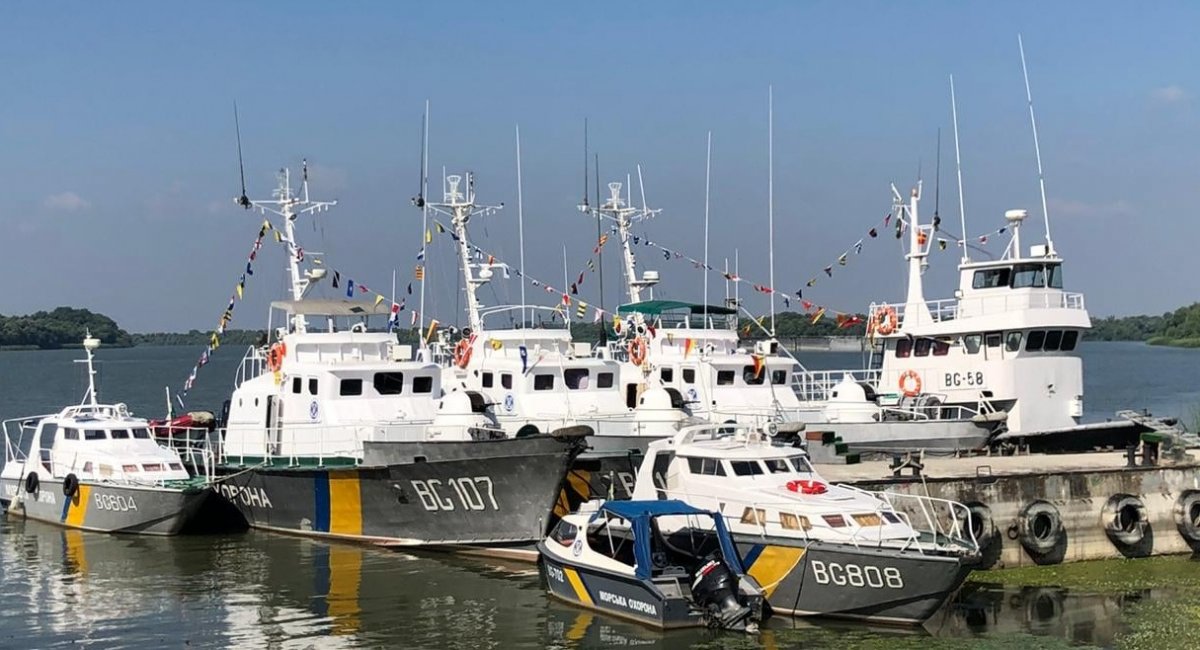 Кораблі та катери Морської охорони в Ізмаїлі, фото - прес-служба АМПУ