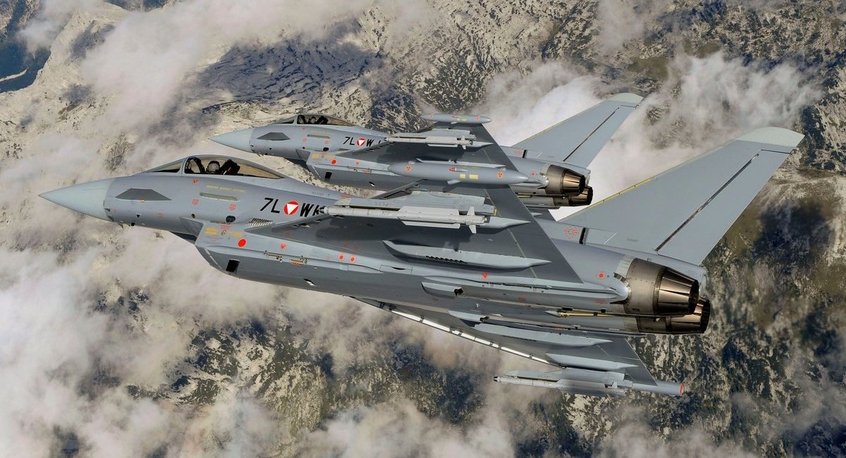 Австрійські Eurofighter Typhoon, ілюстративне фото з відкритих джерел