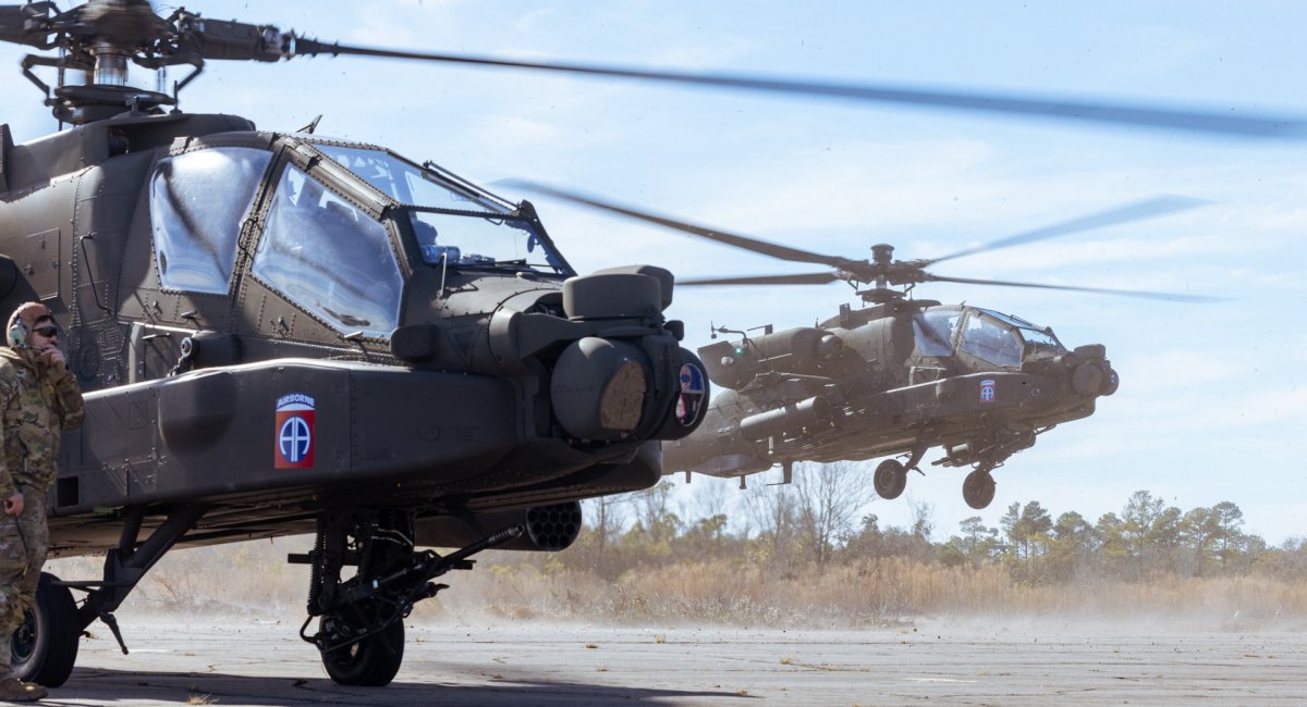 AH-64E Apache (всі фото: US DoD)