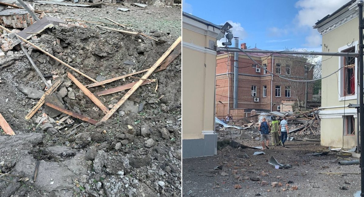 Рашисти бідкаються, що по центру Таганрогу прилетіла невідома ракета