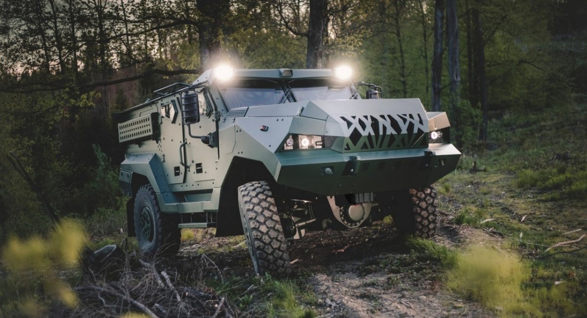 Бронемашина Patriot, зображення від Excalibur Army