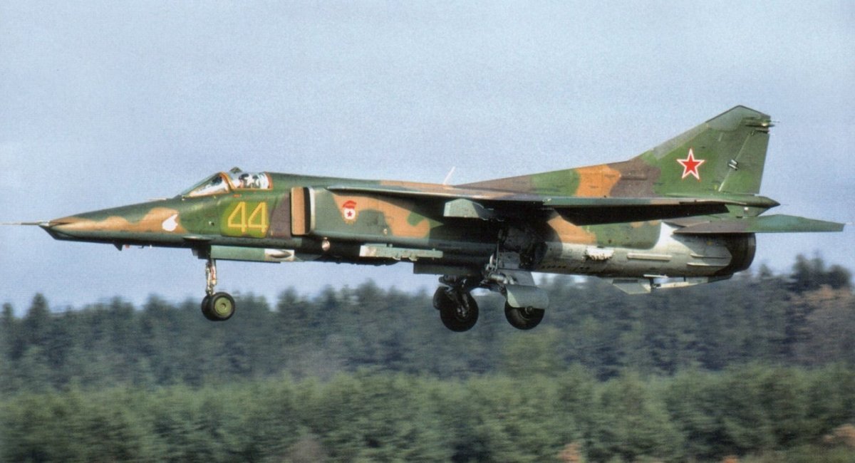 Російський МиГ-27, архівне фото з відкритих джерел