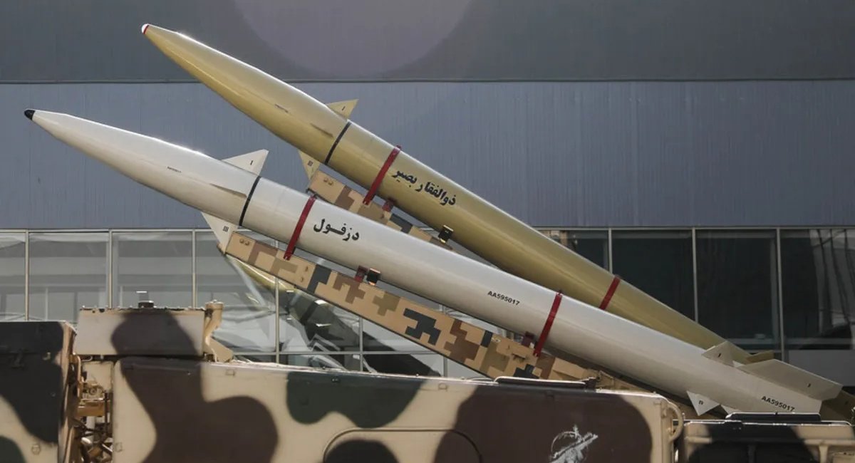 Іранські балістичні ракети Zolfaghar, ілюстративне зображення з відкритих джерел