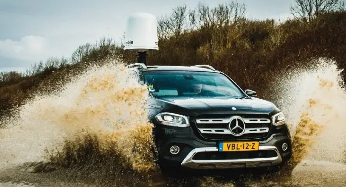 Радіолокаційна станція IRIS для виявлення дронів, фото - Robin Radar