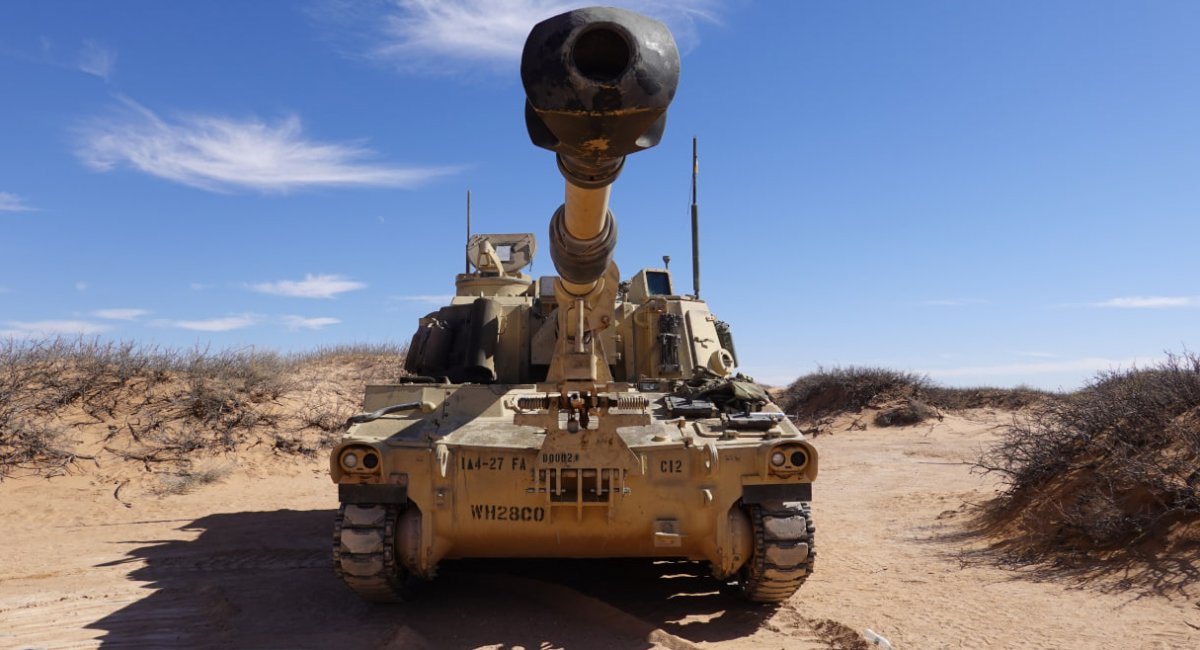 САУ M109A6 армії США. Фото: US DoW