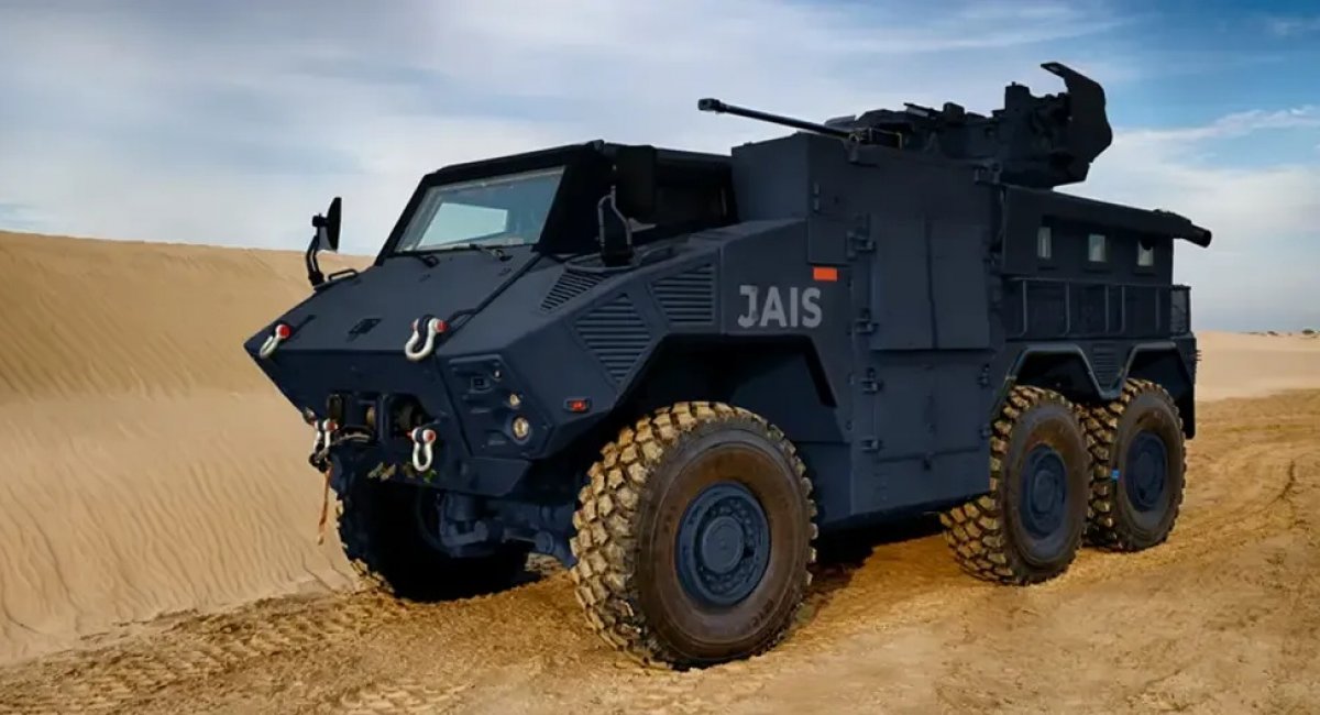JAIS 6x6 від EDGE Group, фото з відкритих джерел
