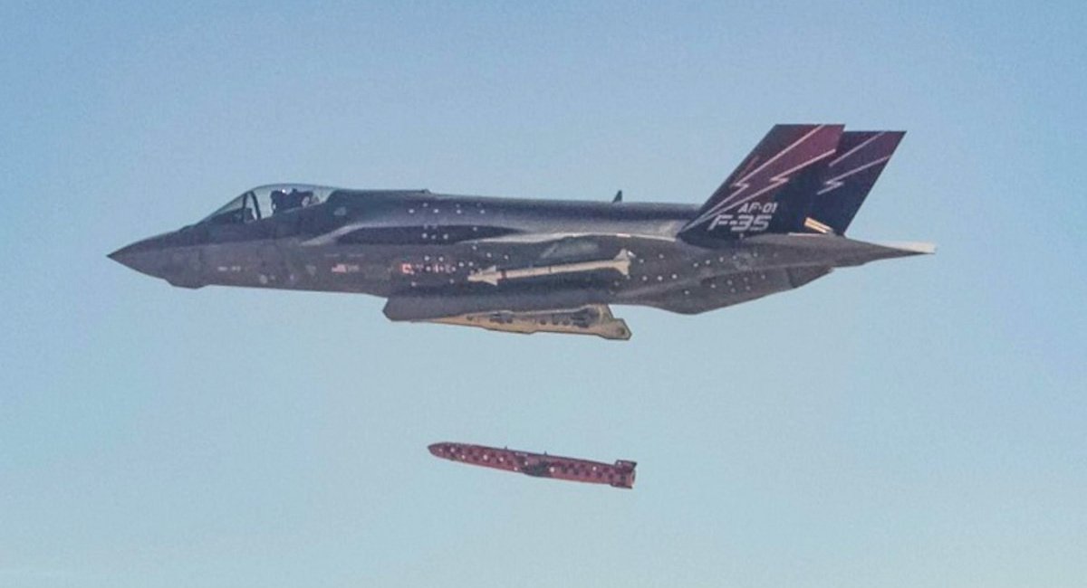 Запуск JSM з винищувача F-35A. Фото: NDMA