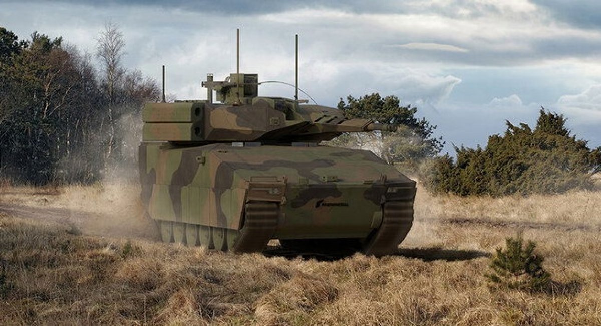 Рендер майбутньої БМП XM30 від American Rheinmetall Vehicles