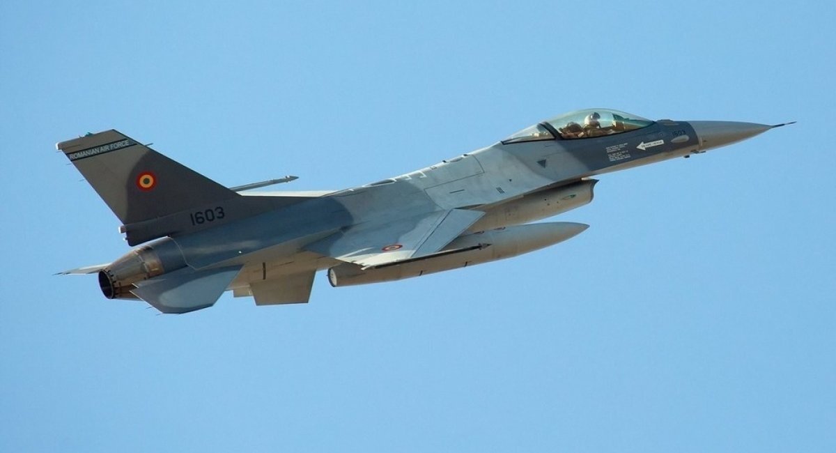 Румунський F-16, ілюстративне фото з відкритих джерел