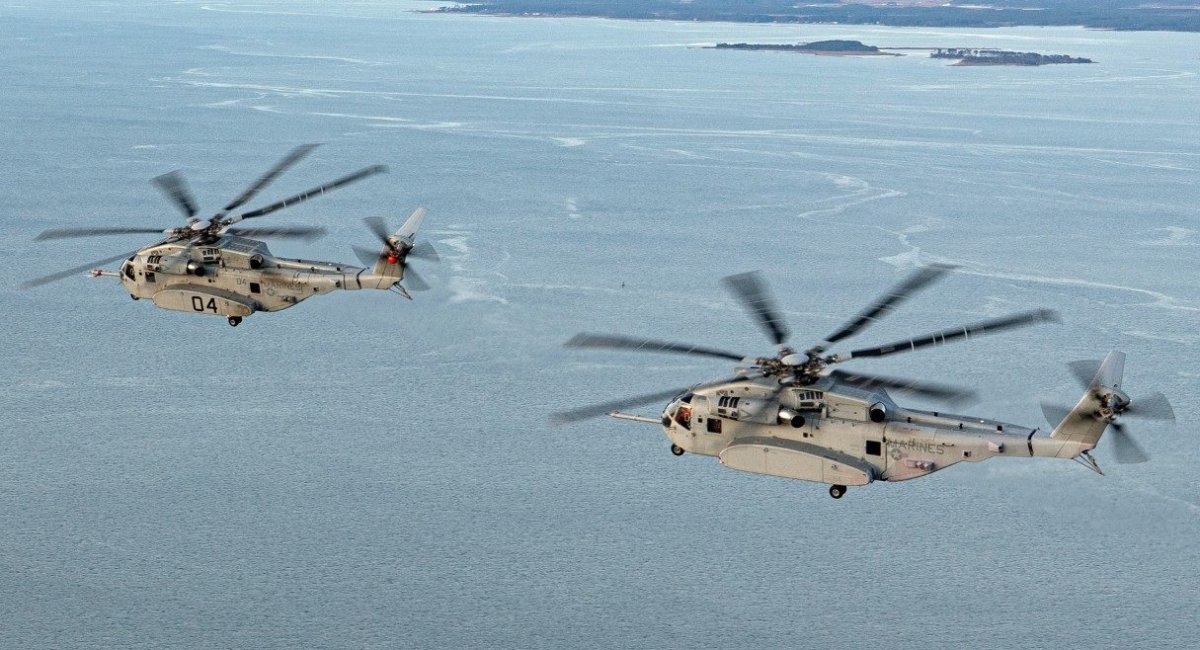 Гелікоптери CH-53K використовуються із 2015 року