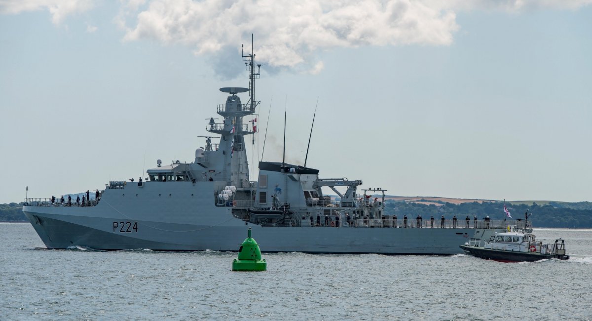 Цей корабель увійшов до складу Королівських ВМС у серпні 2020 року