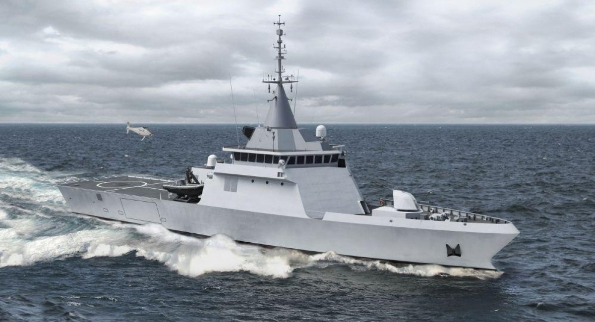 Ймовірний вигляд "океанського патрульного корабля" для ВМС Франції