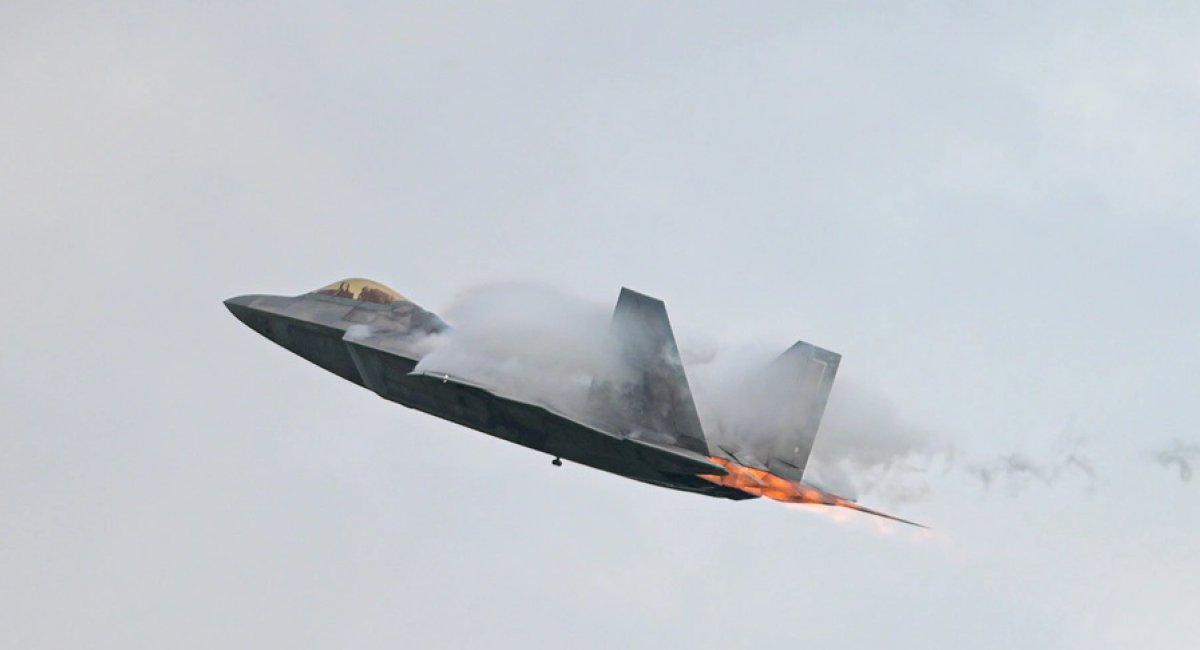 Винищувач F-22. Фото: US DoD