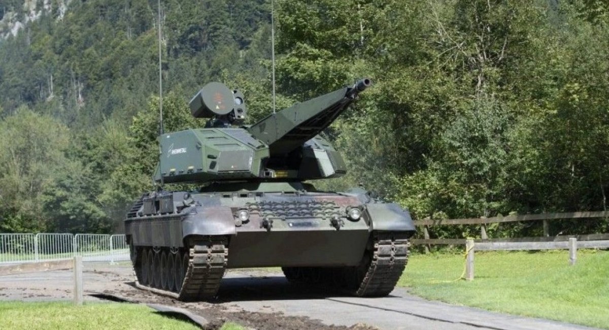 Skyranger 35 на шасі Leopard 1, вересень 2024 року. Фото: Rheinmetall