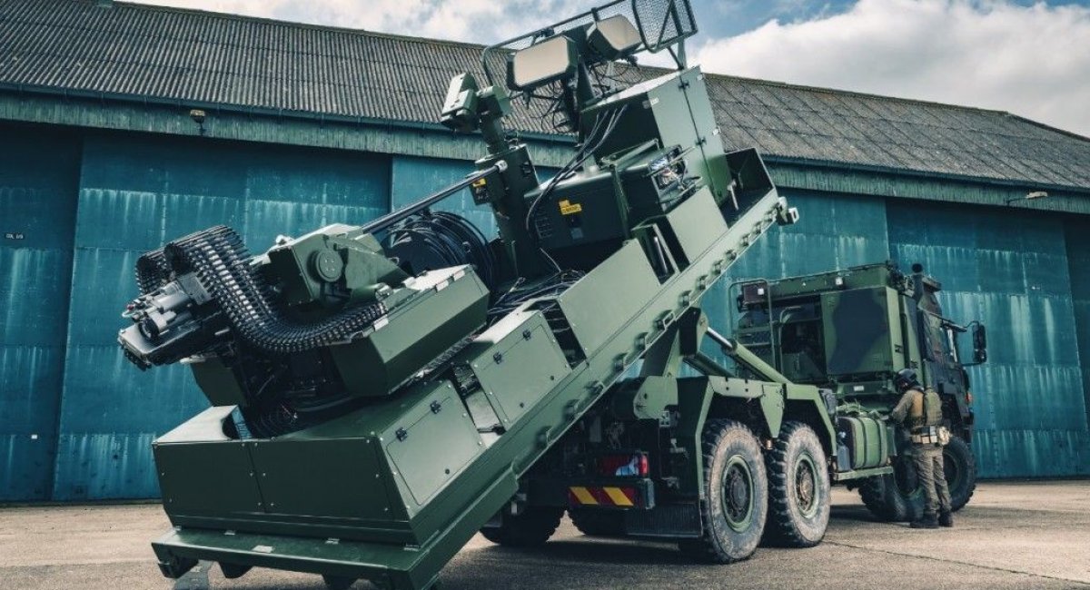 Протидронова система Terrahawk Paladin зі SkyCtrl SKID. Фото: Advanced Protection Systems