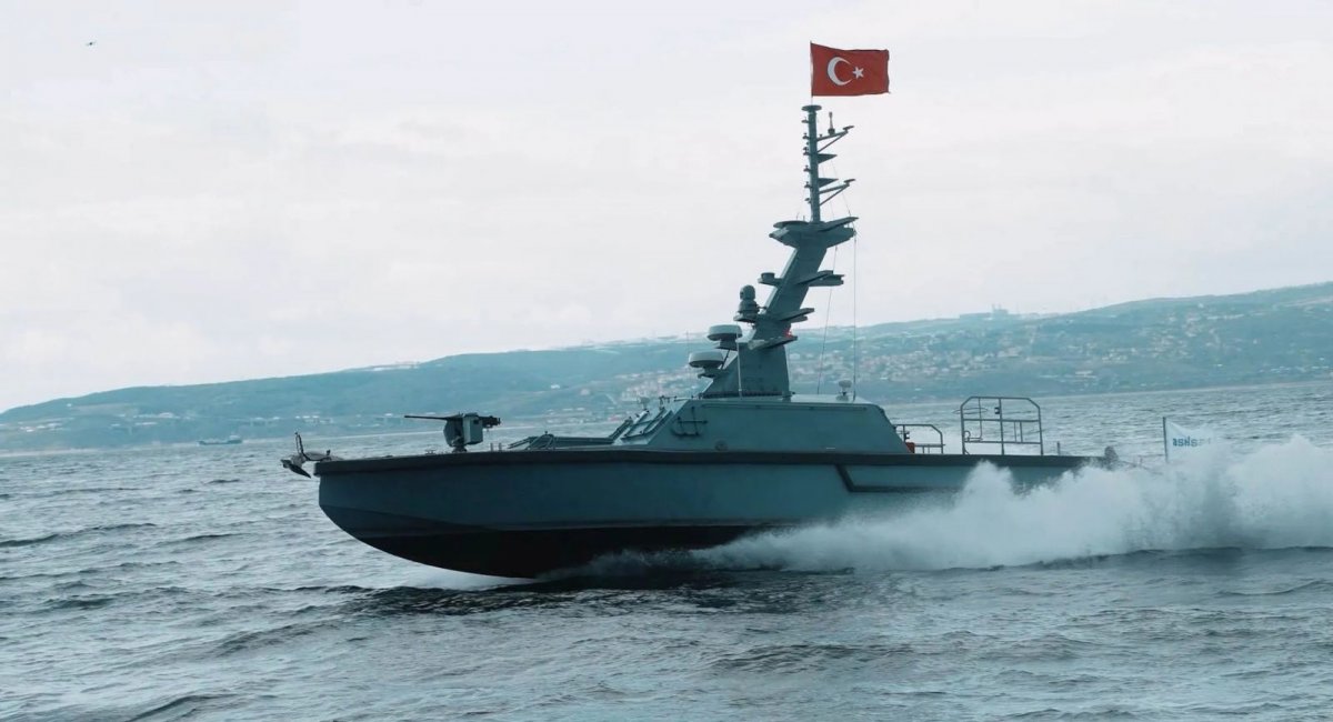 Турецький надводний безпілотник MIR. Фото: Aselsan