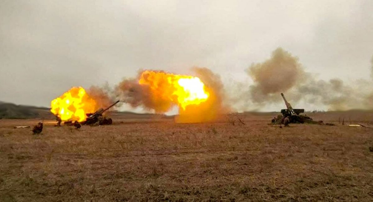 Артилерія Збройних Сил України веде вогонь, фото ілюстративне