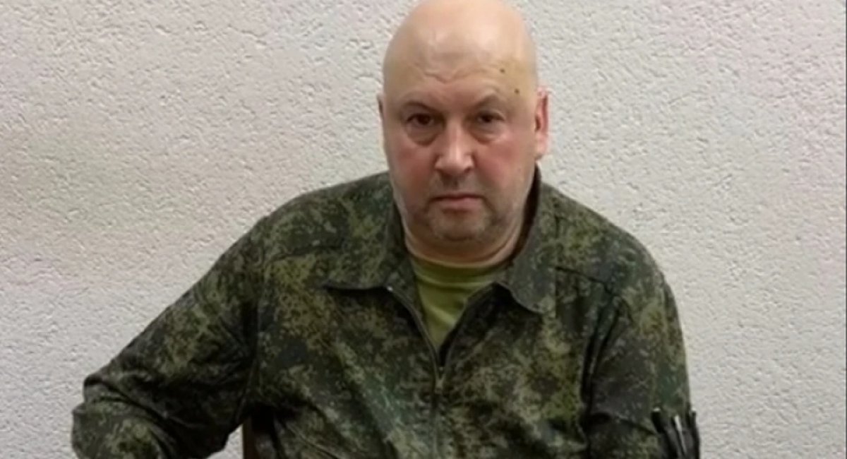 Суровікін під час звернення до "вагнерівців" в ніч на 24 червня 2023 року, скрін-шот з відкритих джерел