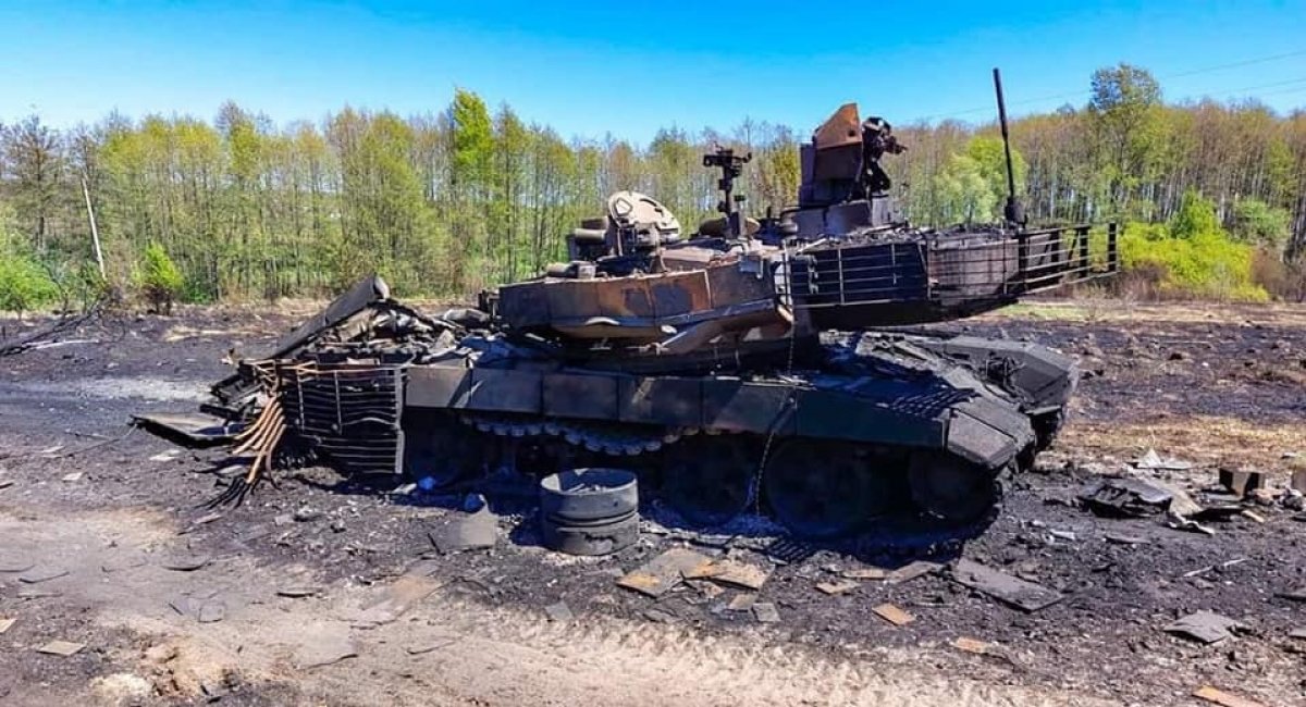 Знищений танк ворога, ілюстративне фото з відкритих джерел