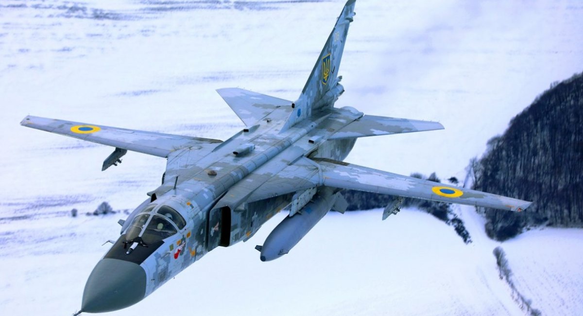 Повітряні Сили України активно використовують Су-24 та Су-25 для знищення противника 