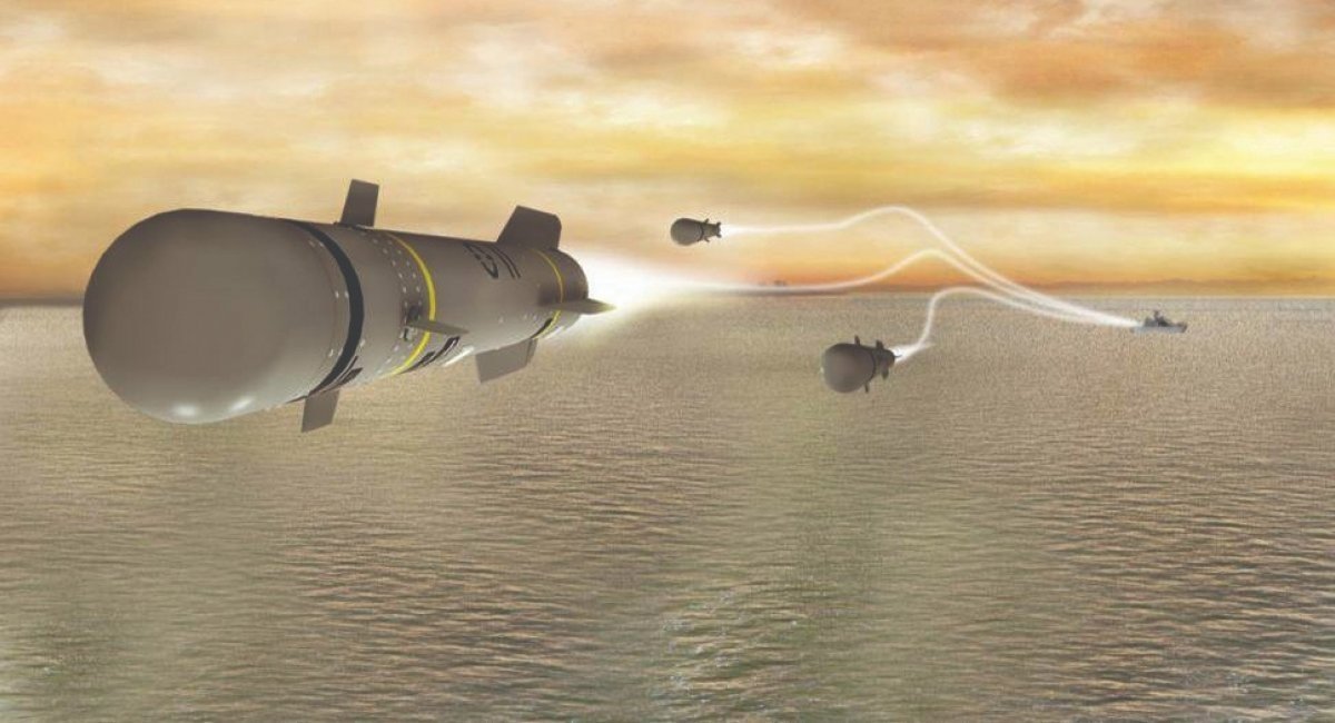 Запуск ракет Brimstone "роєм", ілюстративне зображення з відкритих джерел