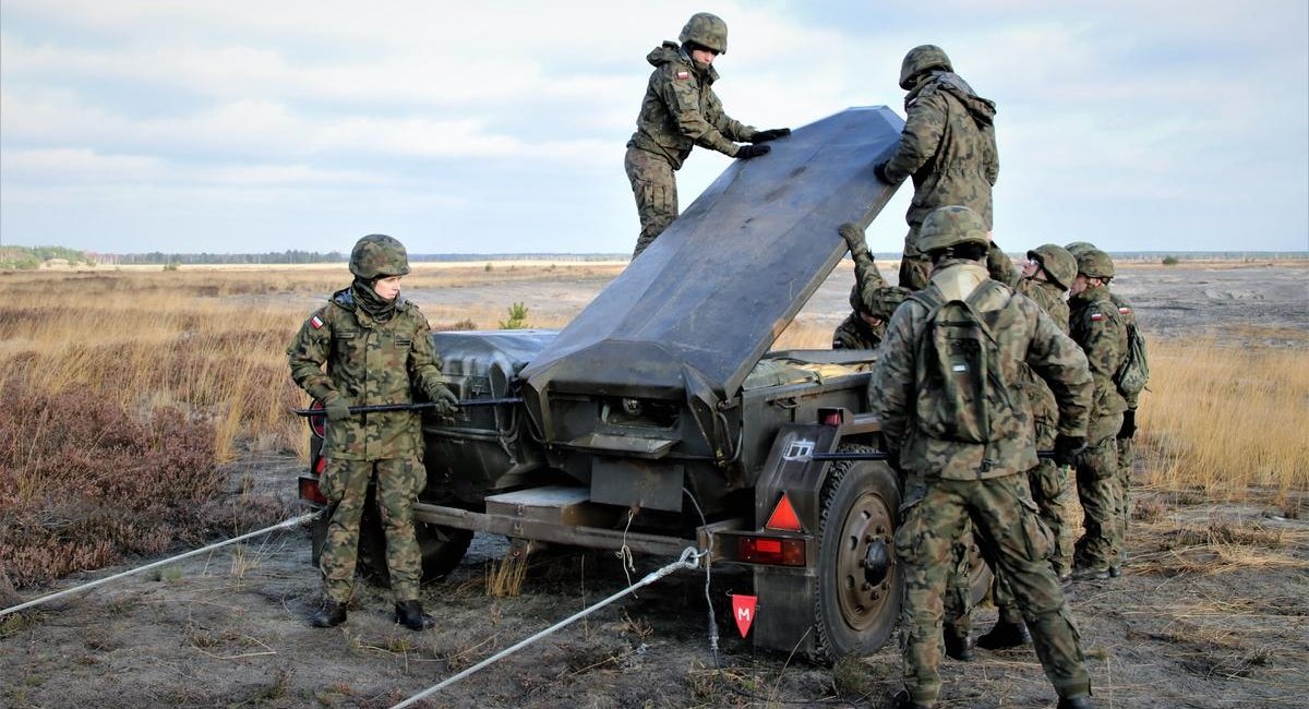 Польські військові відпрацьовують використання системи  ZB-WLWD, ілюстративне фото з відкритих джерел