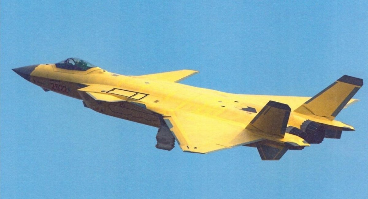 Один з перших прототипів винищувача J-20