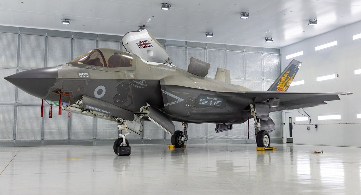 Британський F-35, фото ілюстративне, джерело - UK MOD