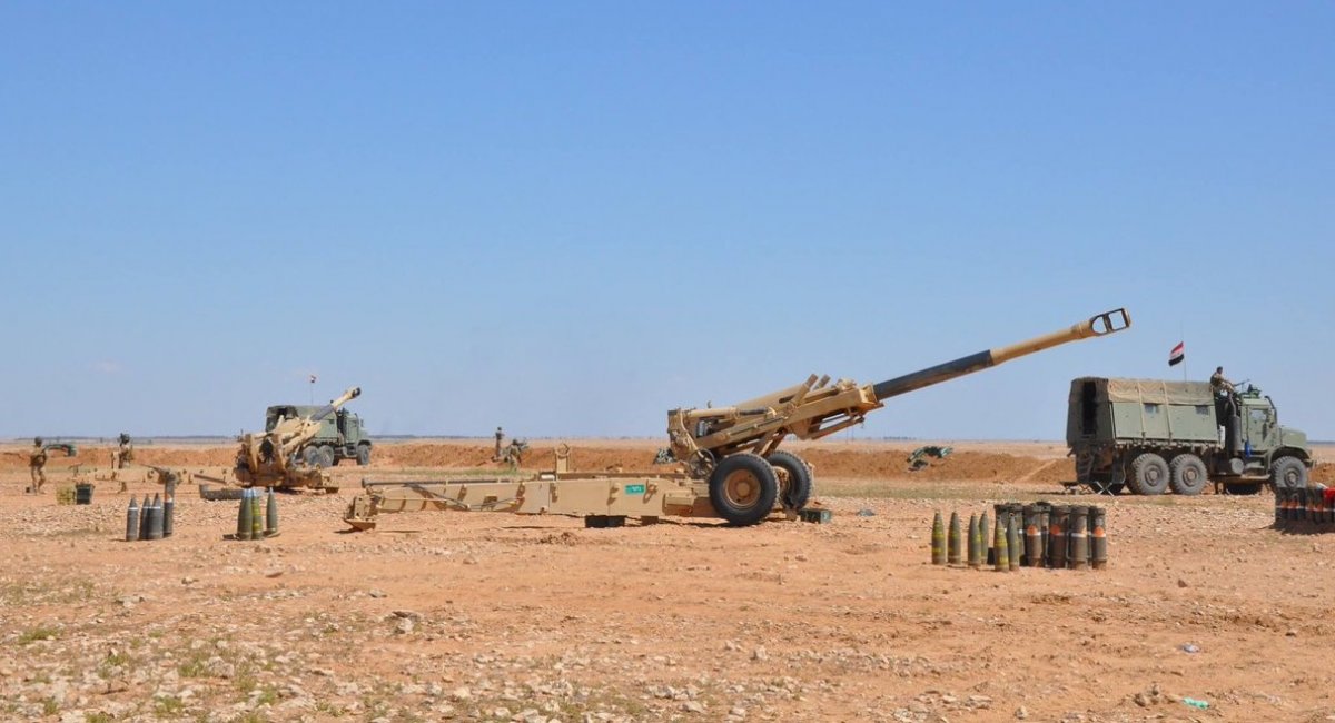  Американські гаубиці M198 в строю армії Іраку, ілюстративне фото з відкритих джерел