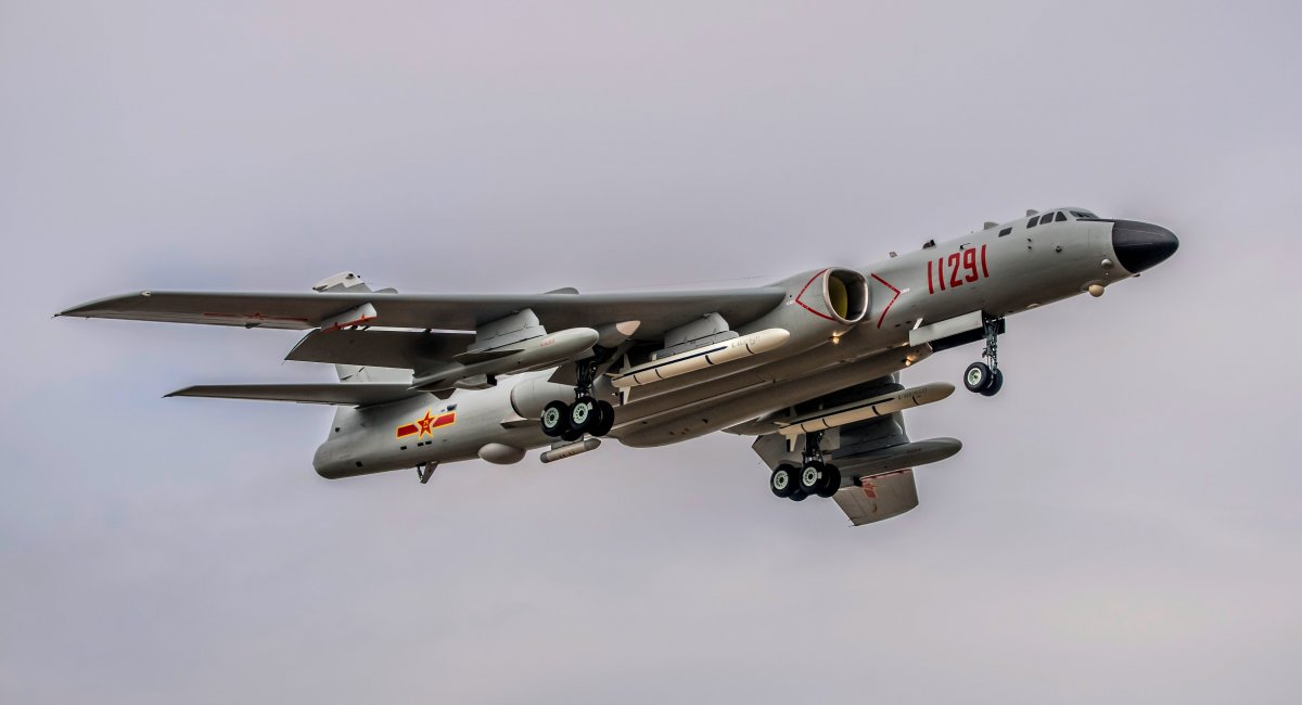 Китайський бомбардувальник H-6, ілюстративне фото з відкритих джерел